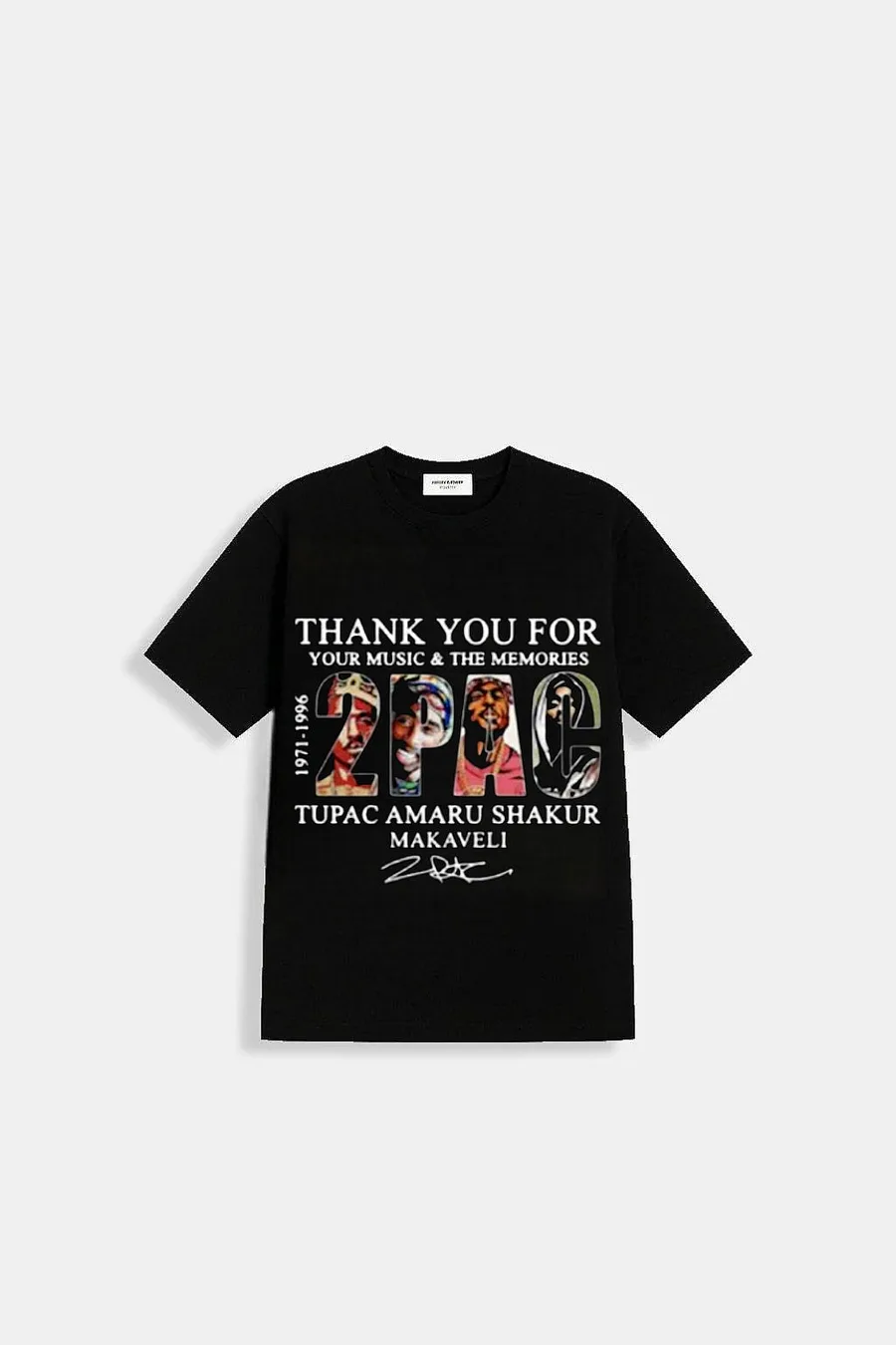 T-shirt Tupac - Hommage Icône Hip-Hop Y2K Oversize - 8