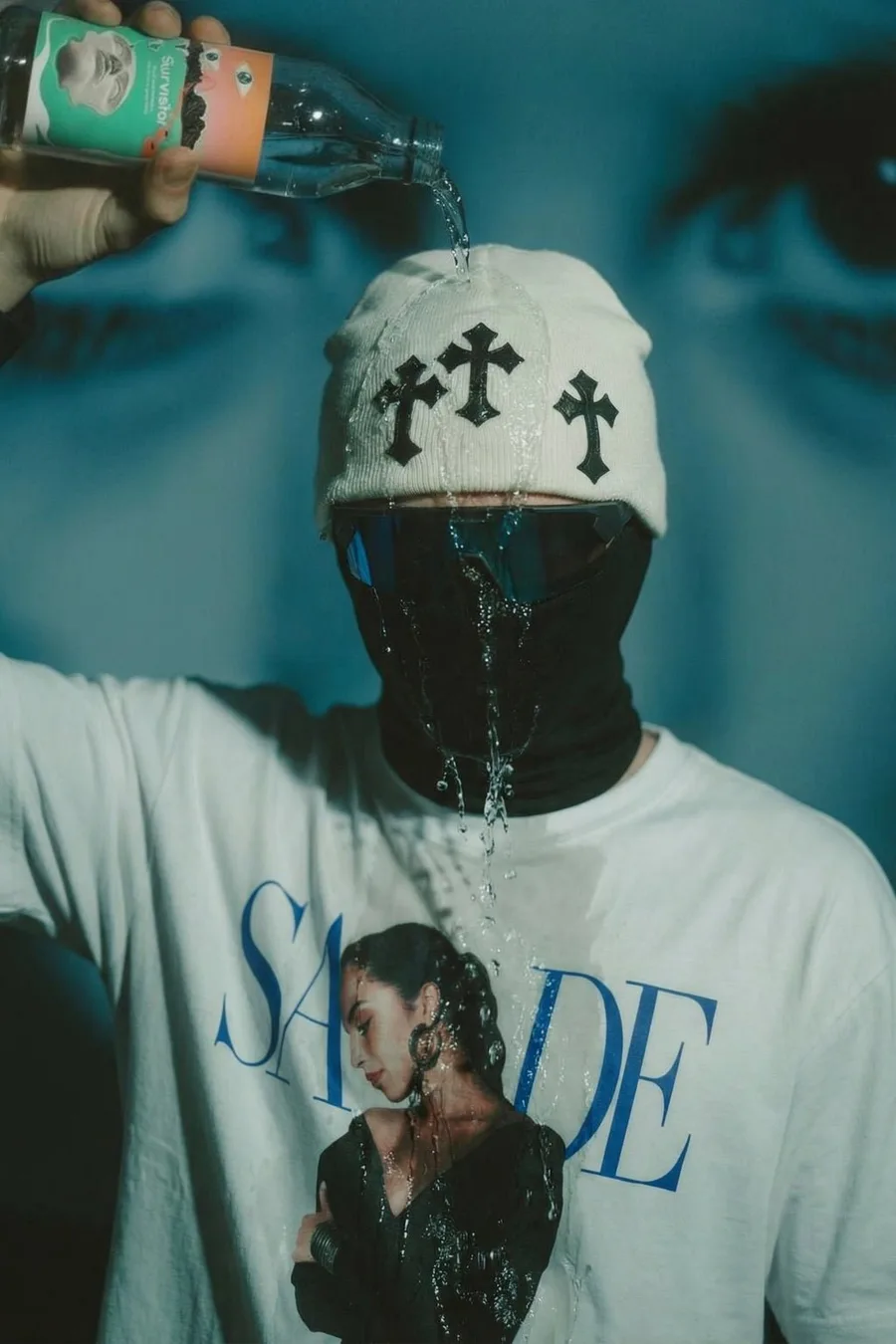 Bonnet Croix Streetwear – Incontournable Unisexe en Coton et Polyester - 7