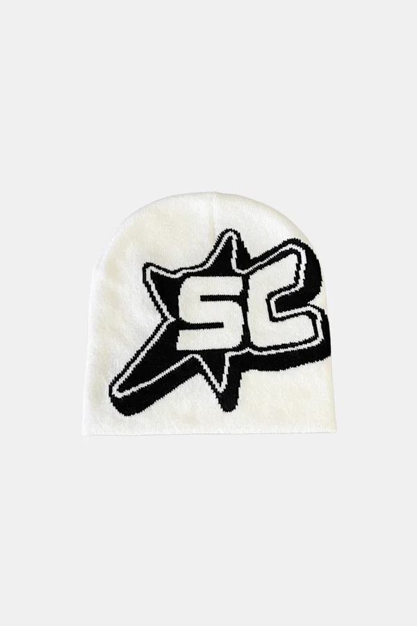 Bonnet Grunge Streetwear - Y2K - Maille Côtelée Épaisse & Design Polyvalent