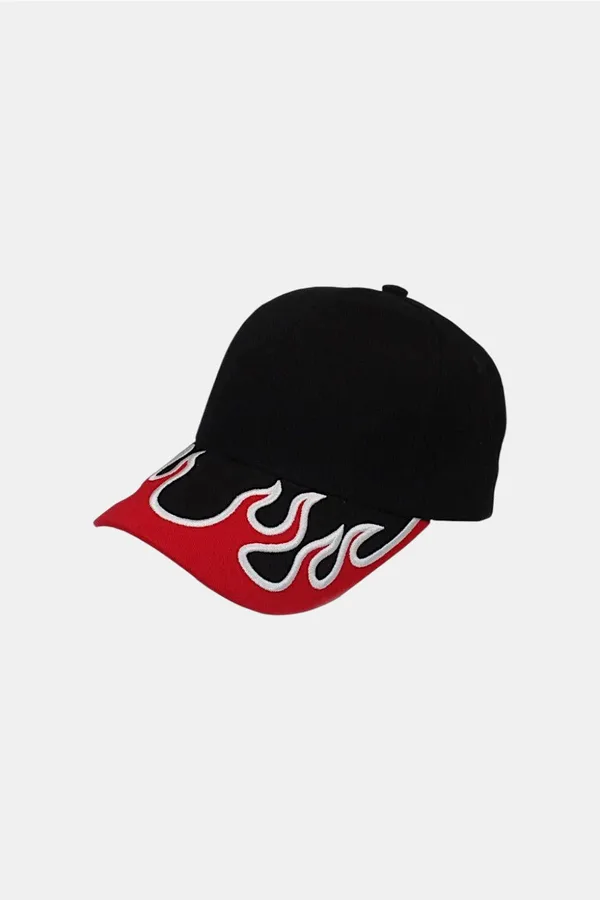 Casquette Streetwear Flamme – Couvre-chef Unisexe Élégant & Original