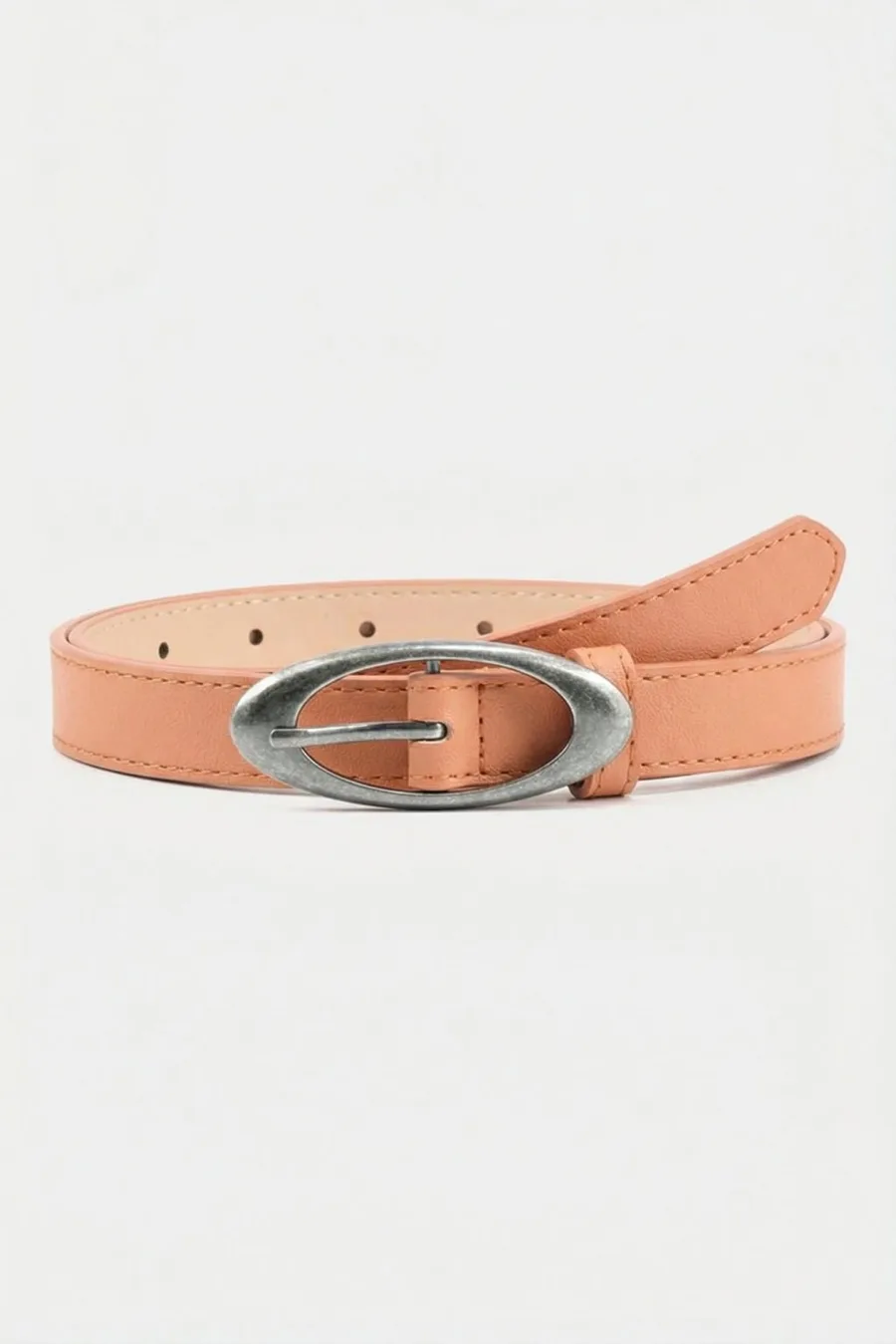 Ceinture Y2K Boucle Ovale Design Rétro-Futuriste - 4