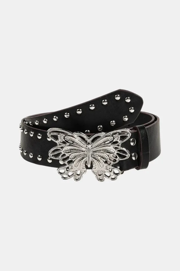 Ceinture papillon Y2K rétro-futuriste – Accessoire streetwear audacieux