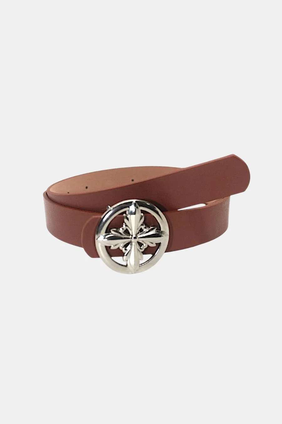 Ceinture Streetwear Retro Chic 2000s en Cuir Multicolore - Unisexe - 3