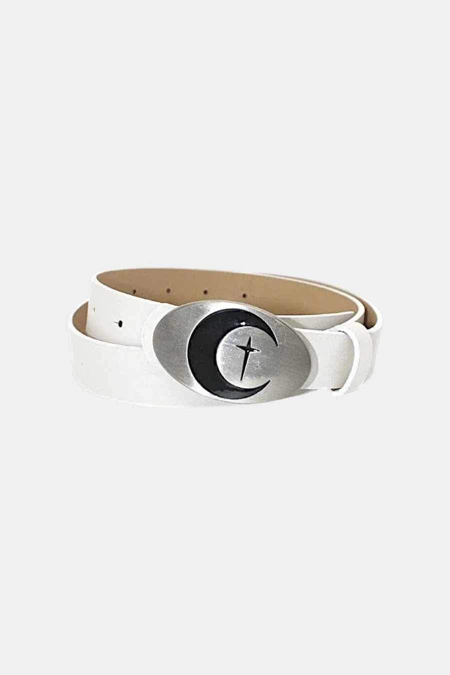 Ceinture Streetwear Retro Chic 2000s en Cuir Multicolore - Unisexe - 15