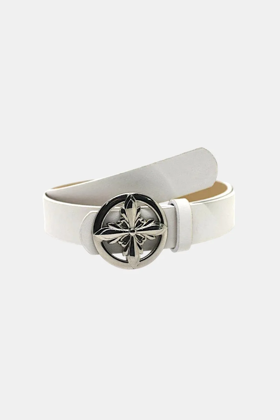 Ceinture Streetwear Retro Chic 2000s en Cuir Multicolore - Unisexe - 4