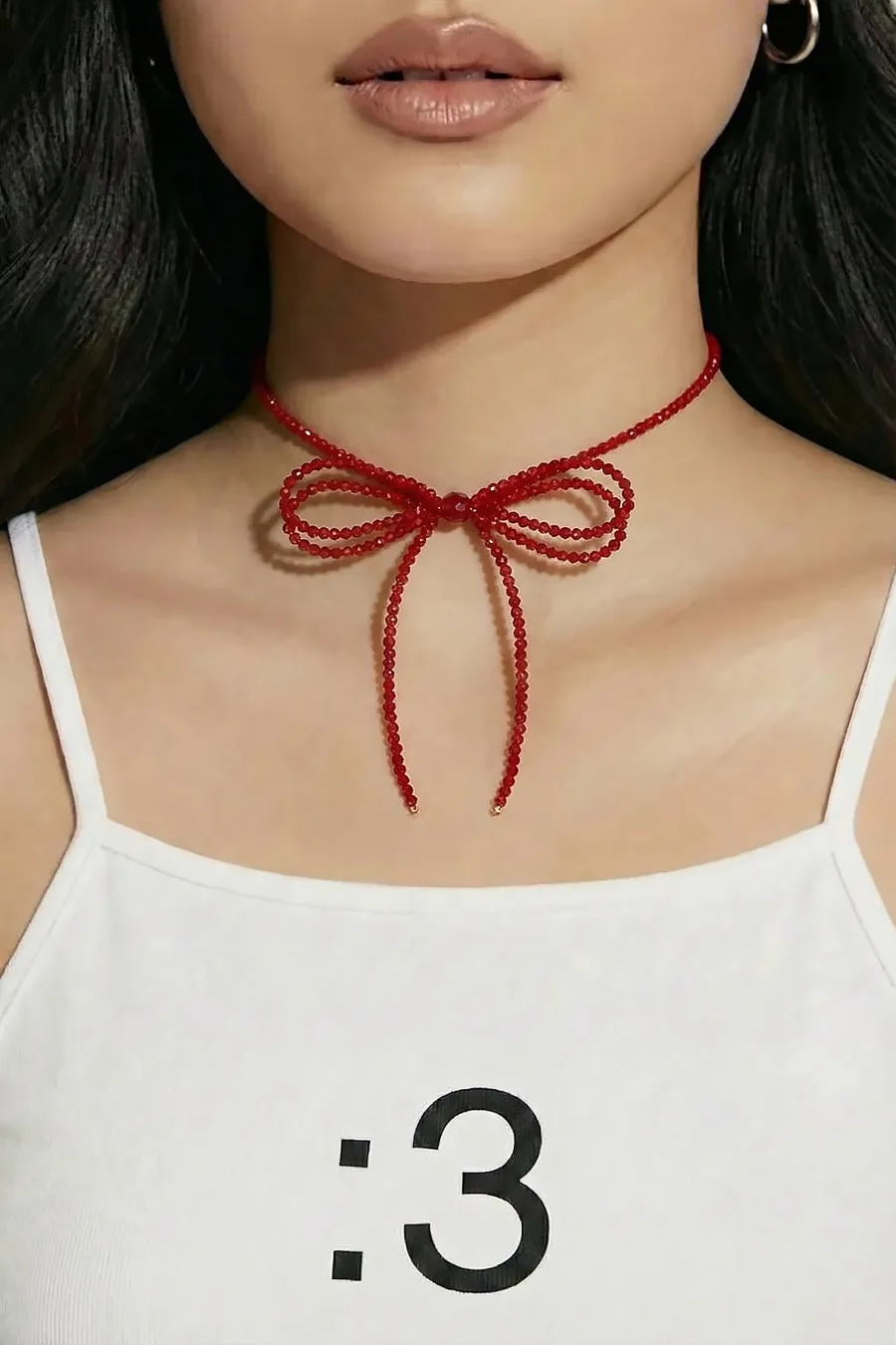 Choker Noeud Élégant – Bijou de Mode Urbain Versatile - 6