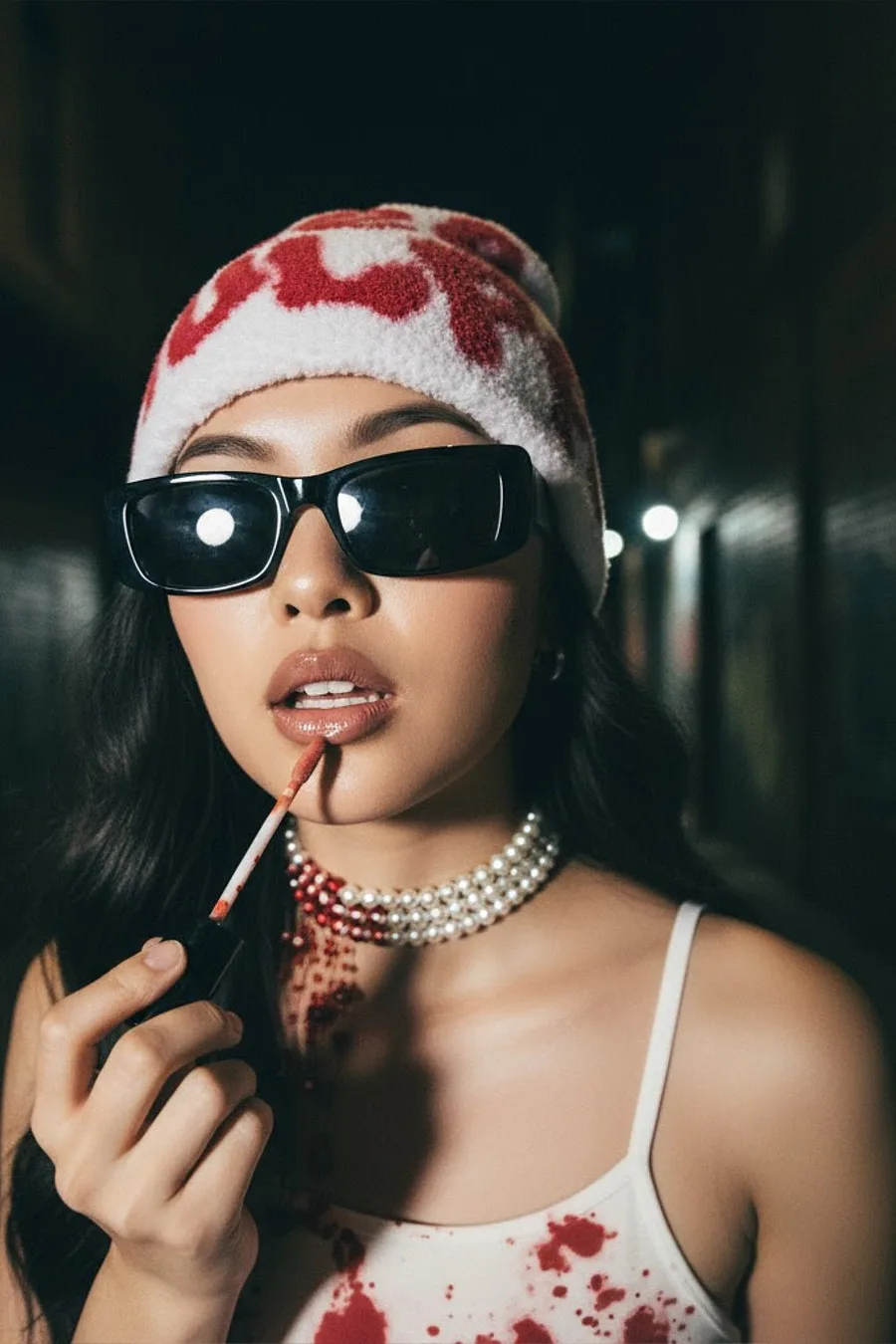 Collier Sang - Élément clé de votre style urbain vintage 2000s - 3