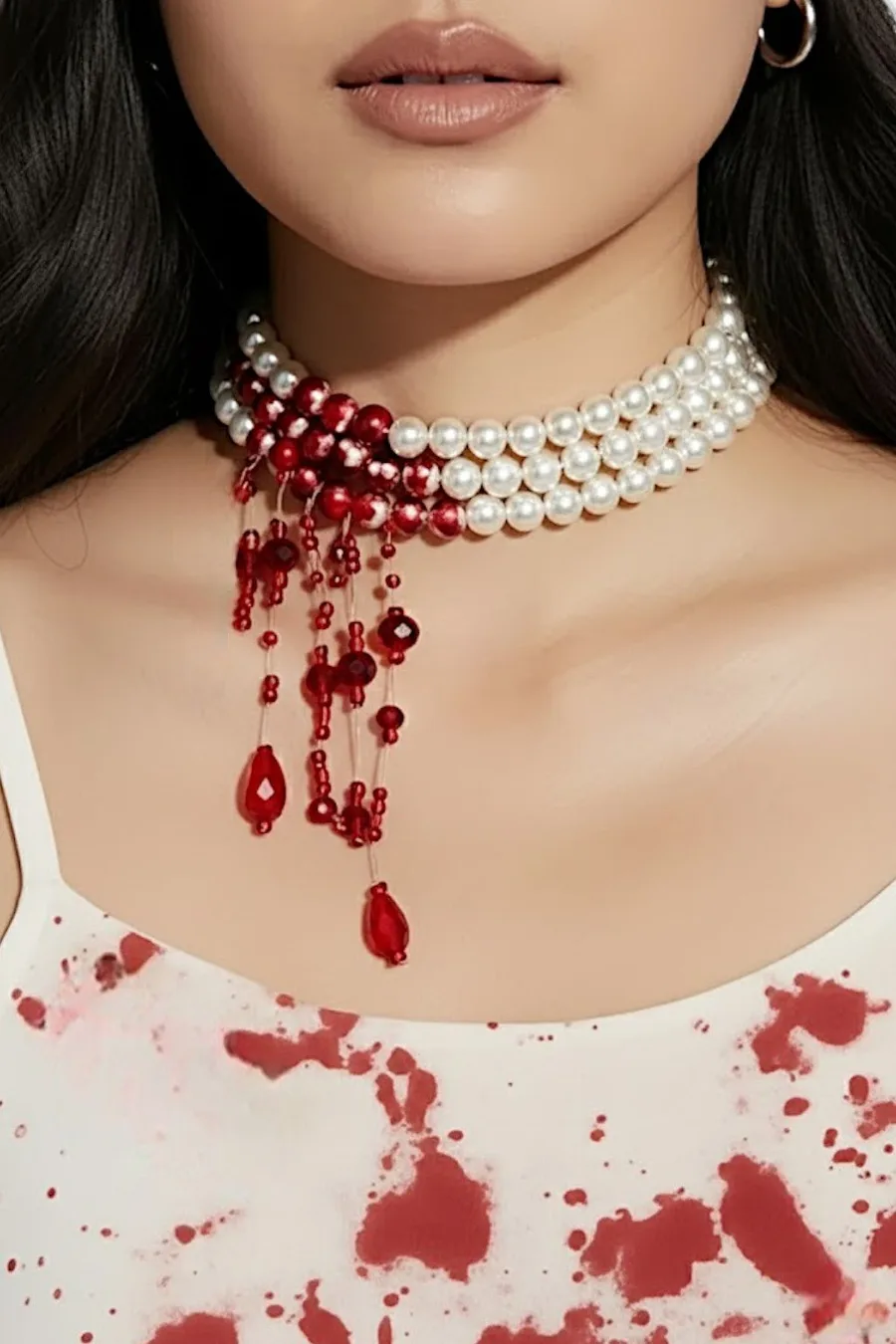 Collier Sang - Élément clé de votre style urbain vintage 2000s - 2