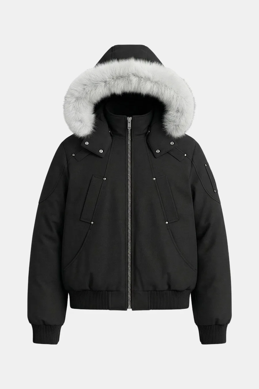 Doudoune à Capuche Fourrure – Style Y2K Oversize pour Homme et Femme – Manteau Urbain et Chic - 6