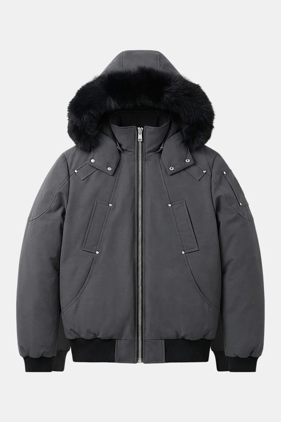 Doudoune à Capuche Fourrure – Style Y2K Oversize pour Homme et Femme – Manteau Urbain et Chic - 5