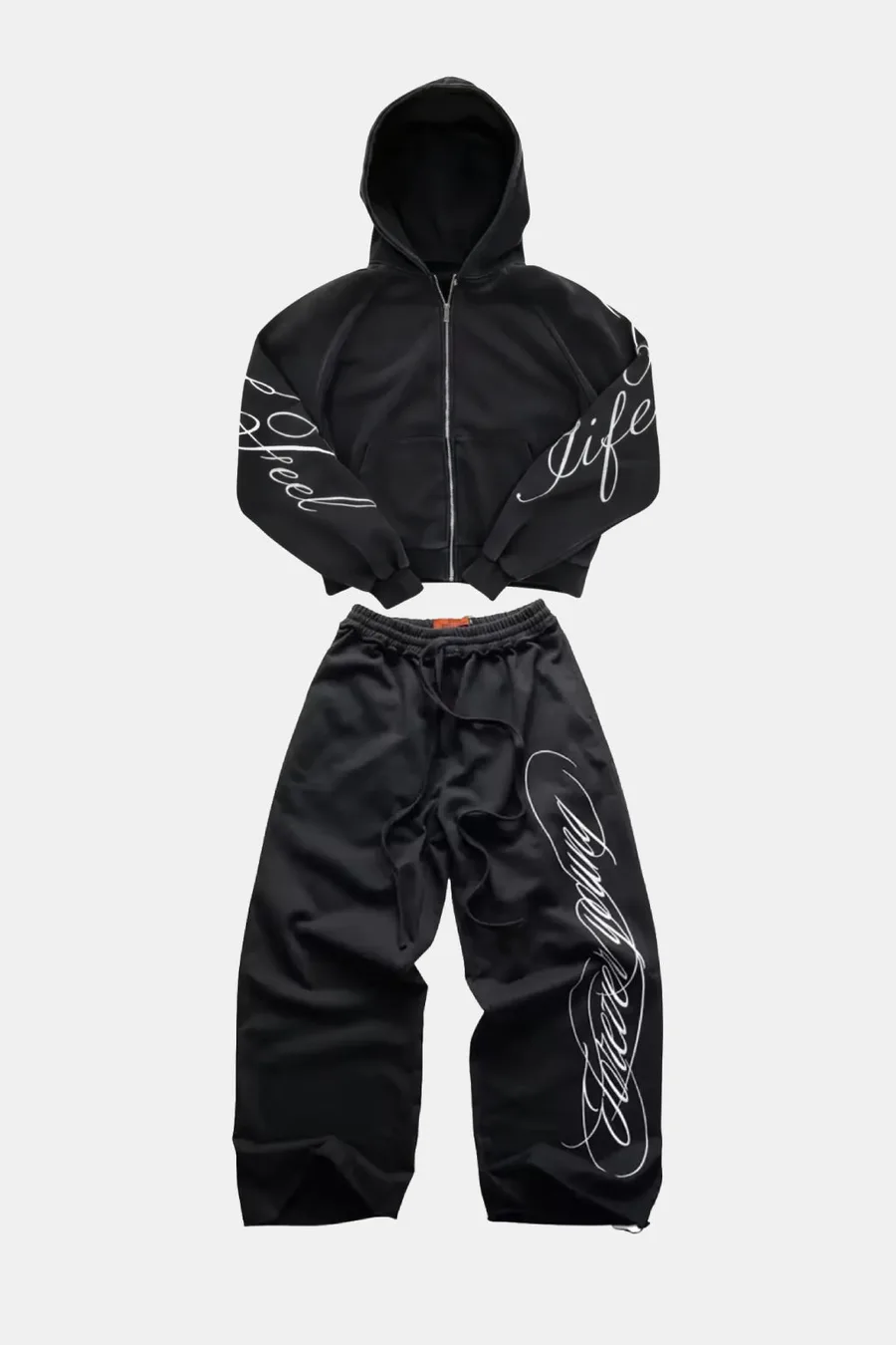Ensemble de Calligraphie Y2K Style Rétro-Futuriste Urbain