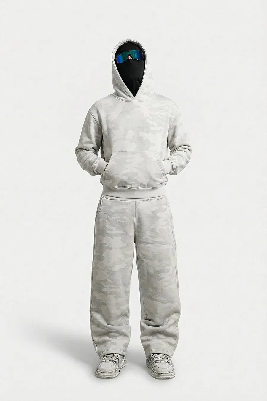 Ensemble Camouflage Blanc - 4