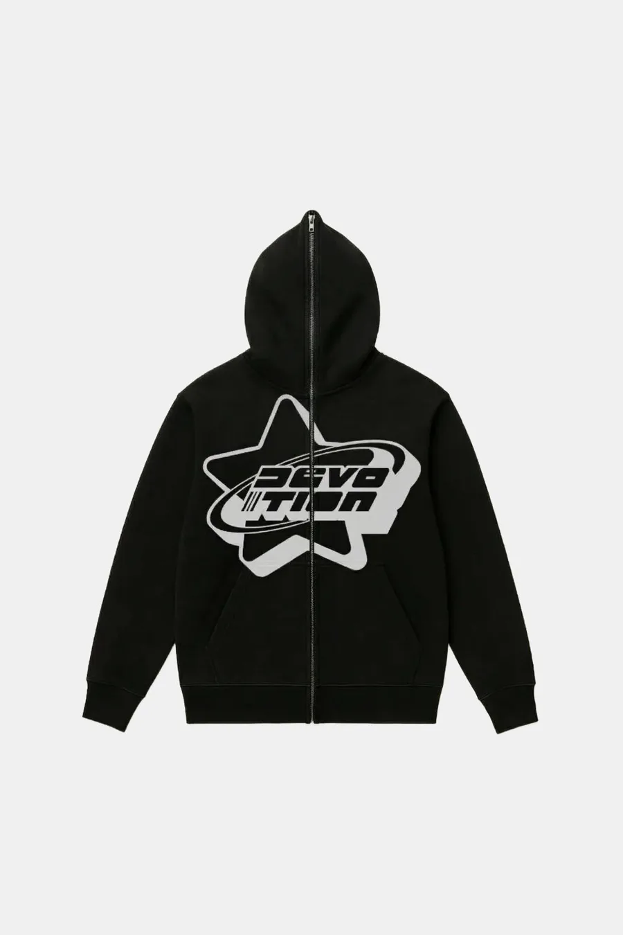 Full zip noir