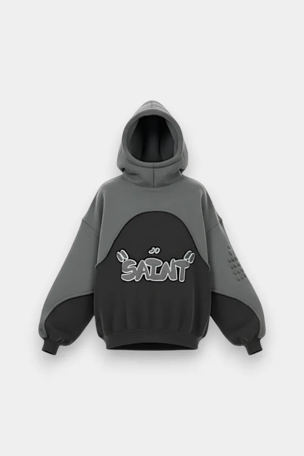 Sweat à capuche Y2K Saint – Design audacieux & culture urbaine tendance