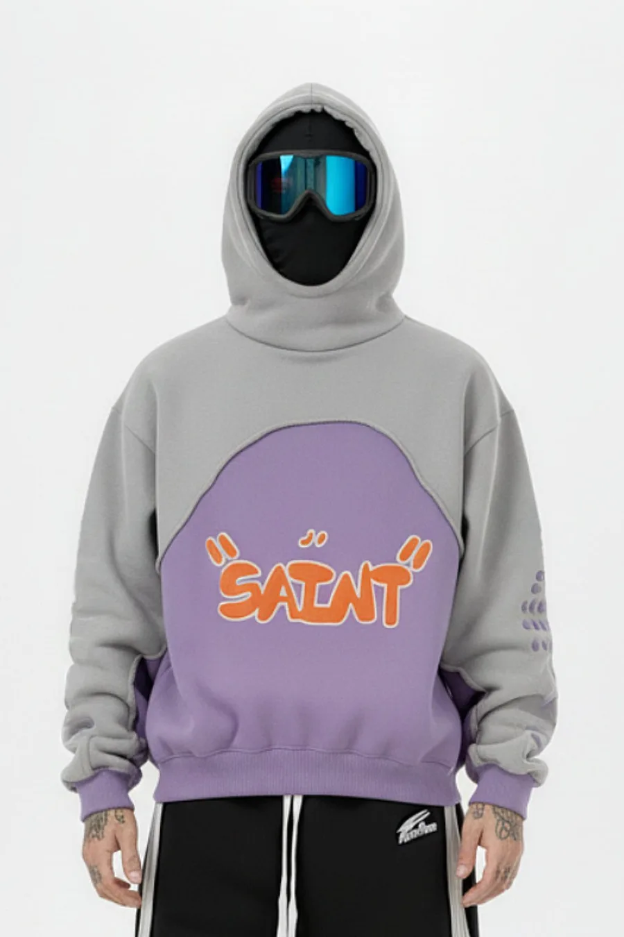 Sweat à capuche Y2K Saint – Design audacieux & culture urbaine tendance - 7