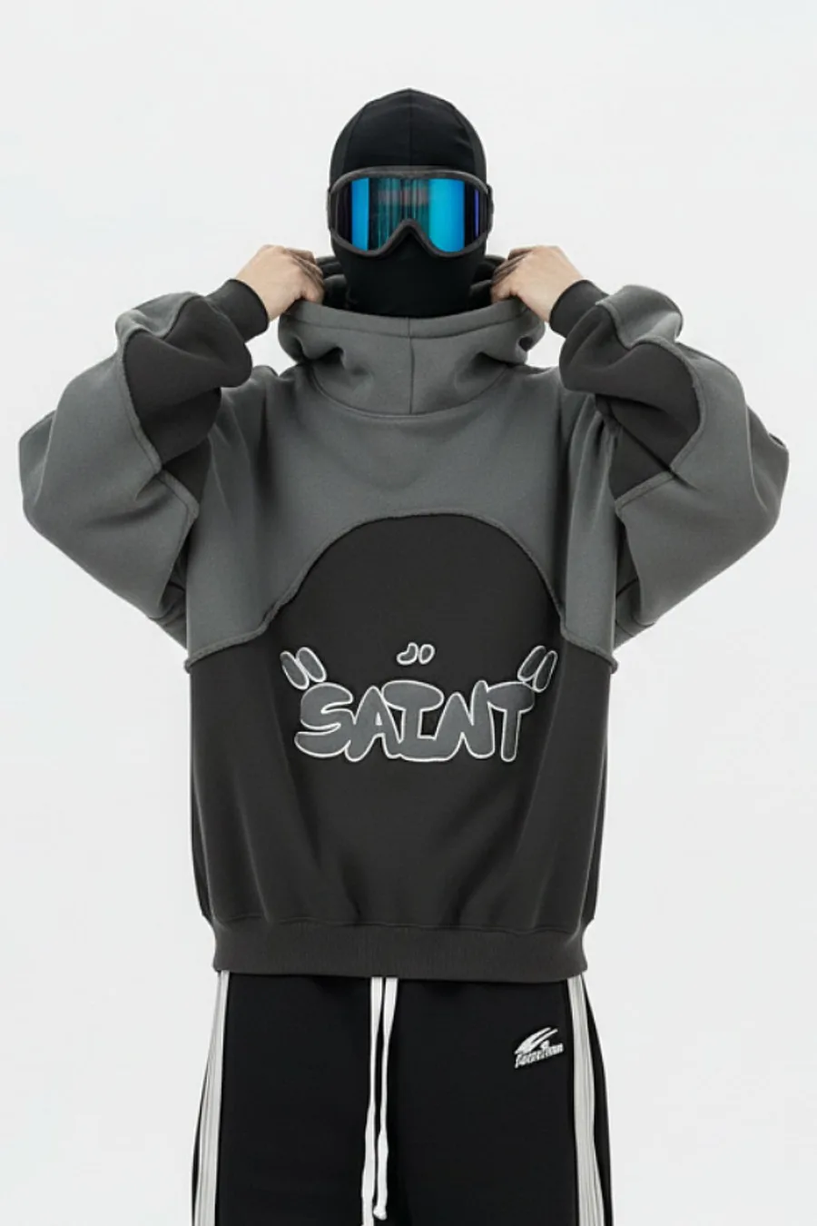 Sweat à capuche Y2K Saint – Design audacieux & culture urbaine tendance - 2