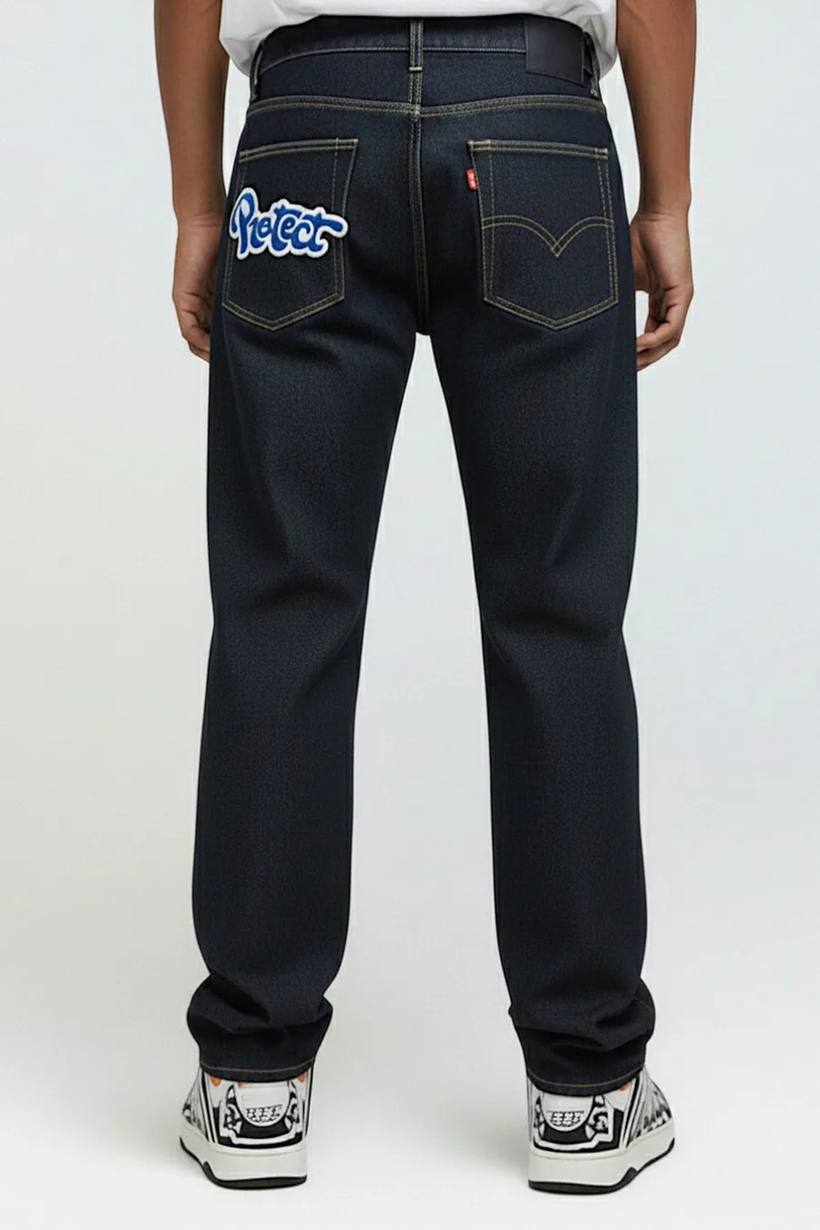 Jean Grunge Y2K - Denim Rebel Streetwear Unisexe - 4