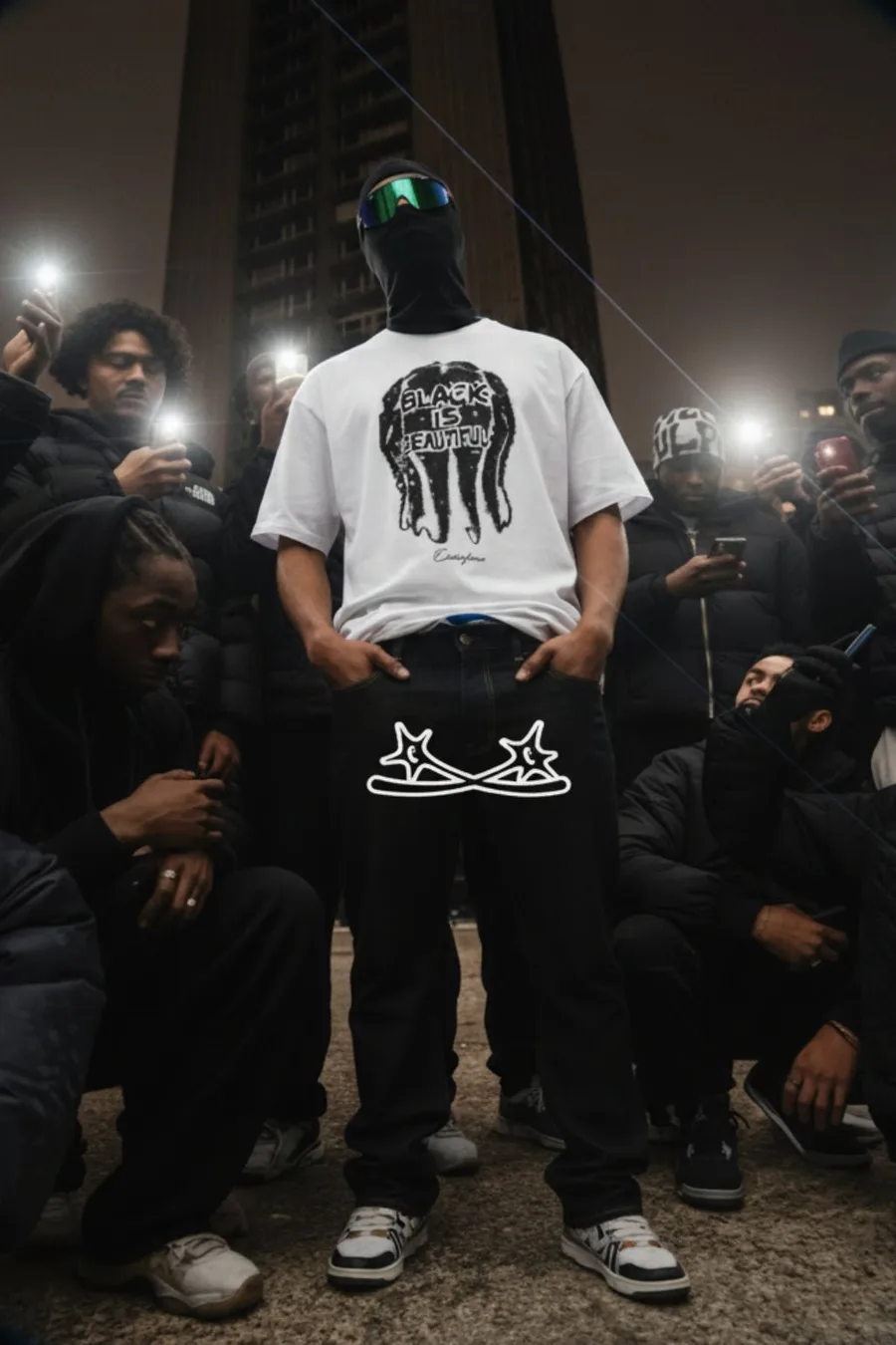 Jean Grunge Y2K - Denim Rebel Streetwear Unisexe - 9