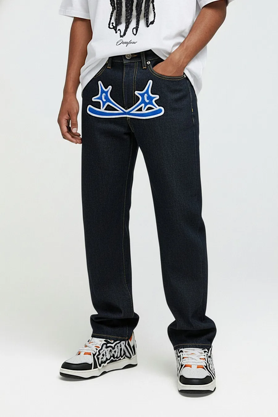 Jean Grunge Y2K - Denim Rebel Streetwear Unisexe - 2
