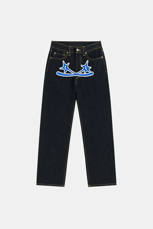 Jean Grunge Y2K - Denim Rebel Streetwear Unisexe