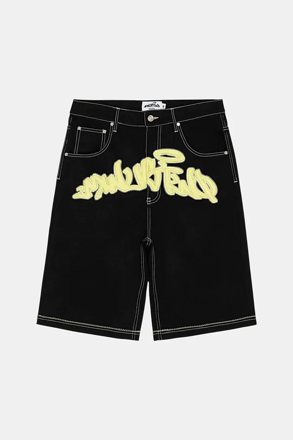 Jorts Homme Streetwear Rétro Années 2000 - Pantalon Court Oversize Skateur Vintage – Indémodable