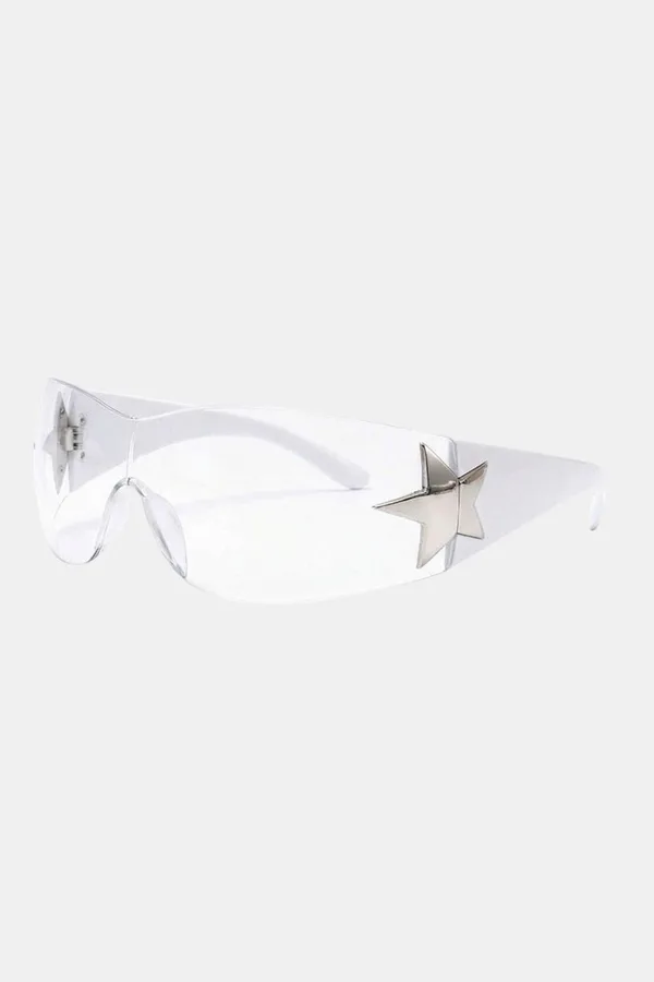 Lunettes de Soleil Étoile Y2K Tendance Céleste