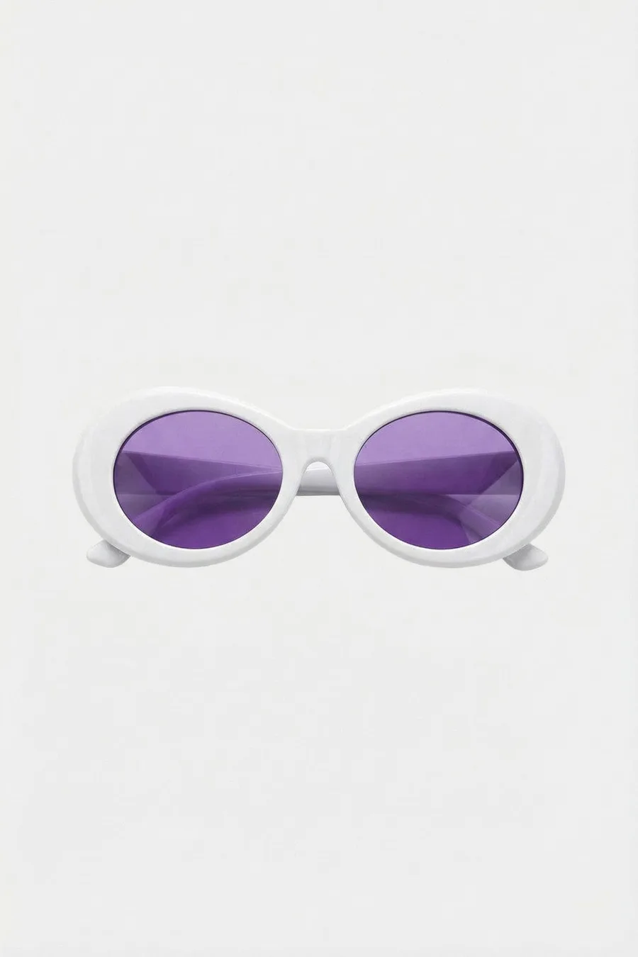 Lunettes de Soleil Kurt Cobain : Style Vintage emblématique - Monture Ovale Semi-Cat-Eye… - 12