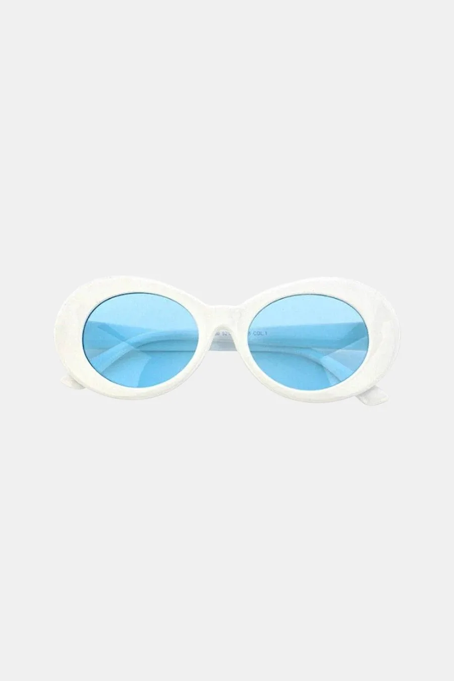Lunettes de Soleil Kurt Cobain : Style Vintage emblématique - Monture Ovale Semi-Cat-Eye… - 14