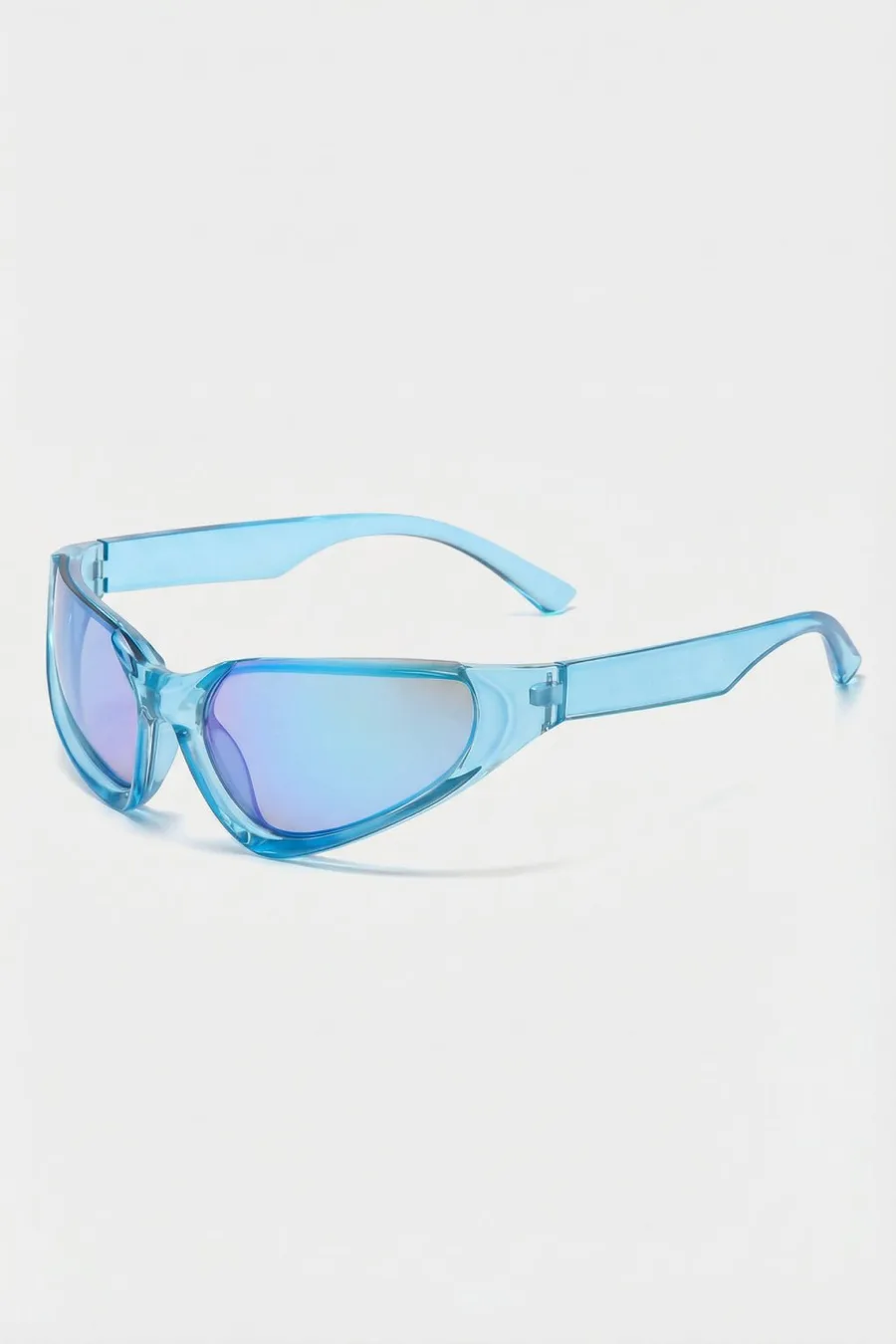 Lunettes de Soleil Mbappé – Style Y2K & Streetwear avec Verres Gris Fumé - 9