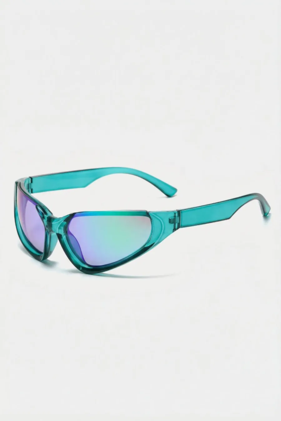 Lunettes de Soleil Mbappé – Style Y2K & Streetwear avec Verres Gris Fumé - 8