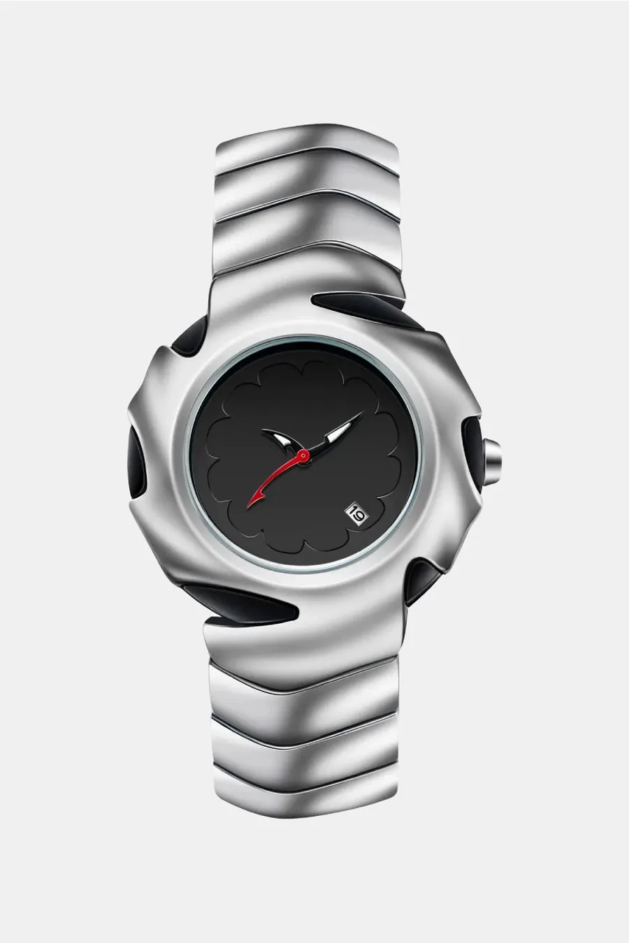 Montre Requin Retro-Futuriste Y2K - Accessoire de Mode Streetwear Brillant et Original - 4