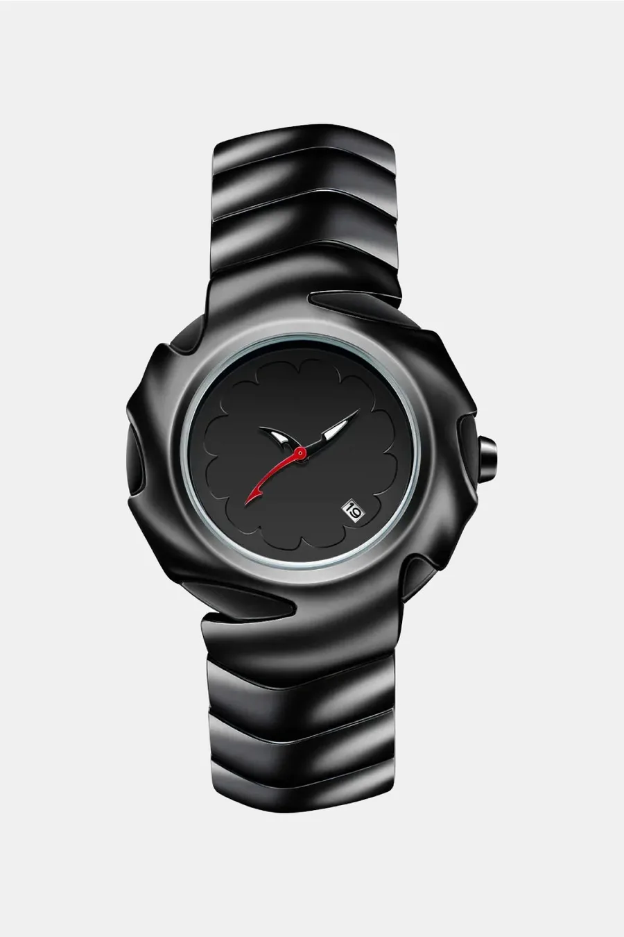 Montre Requin Retro-Futuriste Y2K - Accessoire de Mode Streetwear Brillant et Original - 5