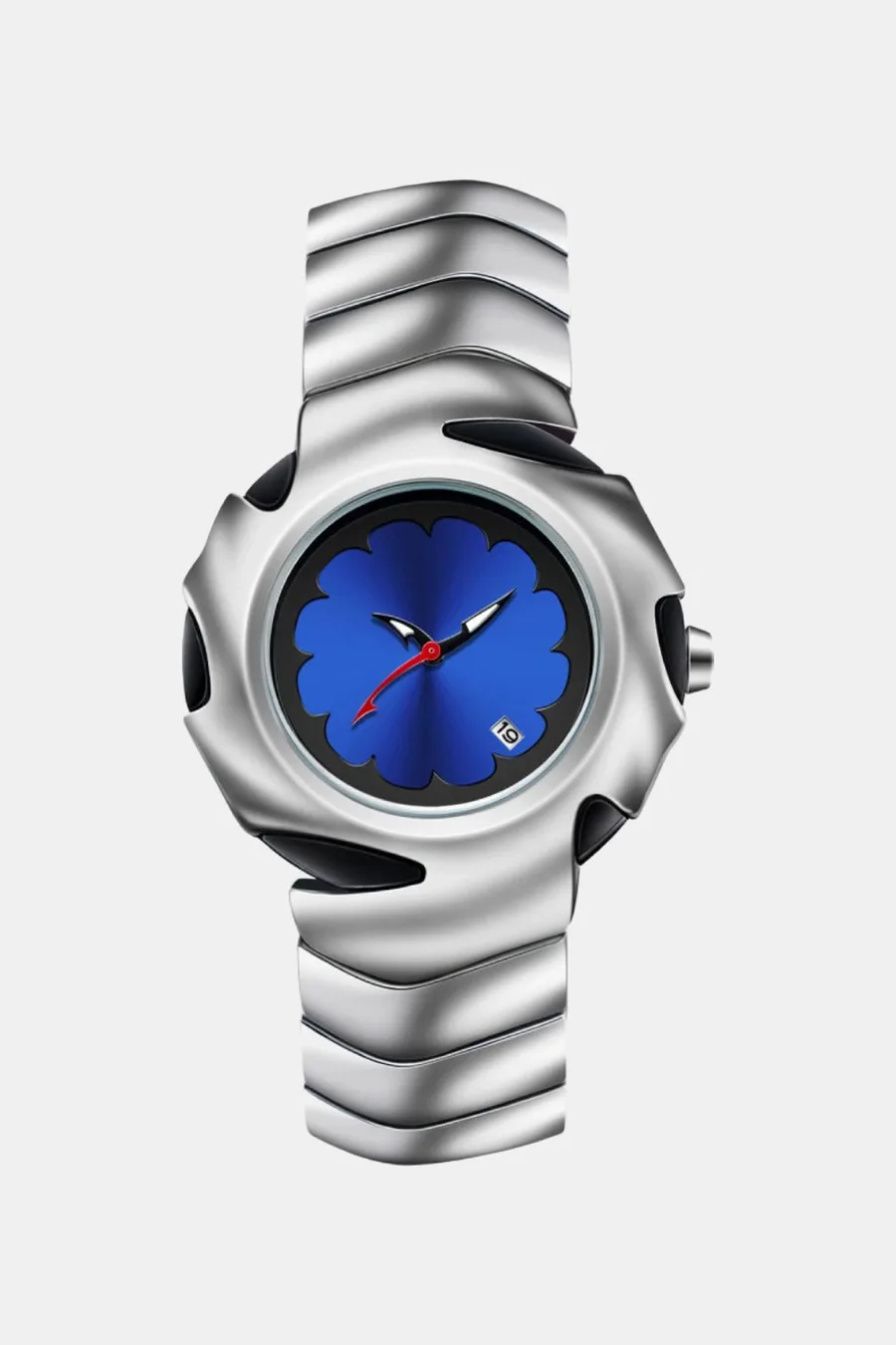 Montre Requin Retro-Futuriste Y2K - Accessoire de Mode Streetwear Brillant et Original - 3