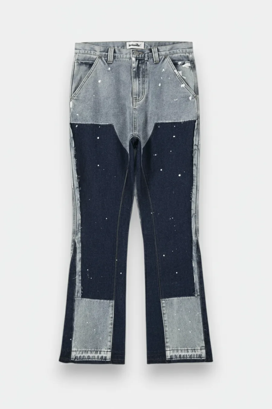 Pantalon Grunge Femme Oversize Vintage 90s – Pantalon Streetwear Rock avec Détails Usés et Poches Cargo - 7