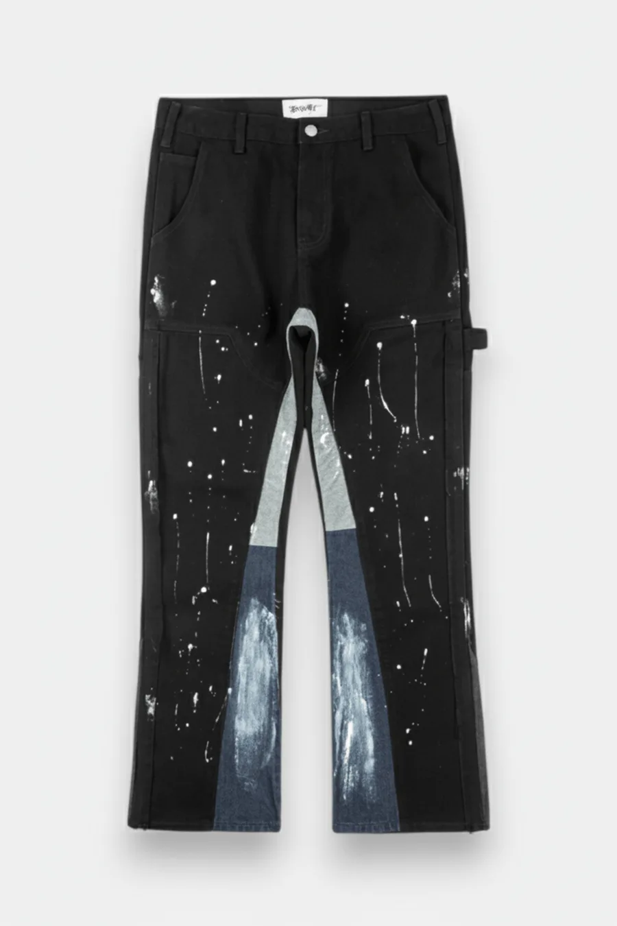 Pantalon Grunge Femme Oversize Vintage 90s – Pantalon Streetwear Rock avec Détails Usés et Poches Cargo - 5