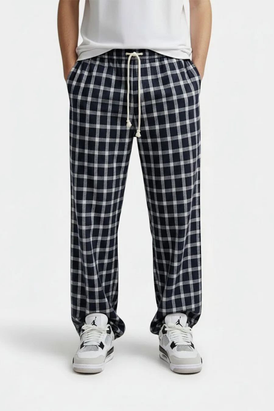 Pantalon Plaid Maison Y2k - 2