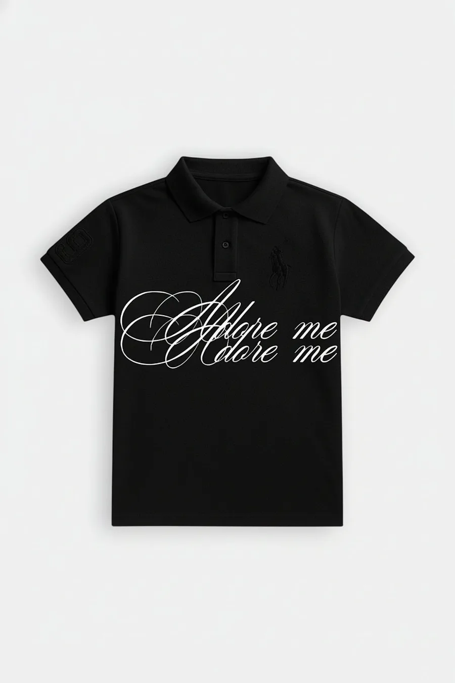 Polo de Calligraphie Urbain - Design Oversize Vintage 2000 - 7