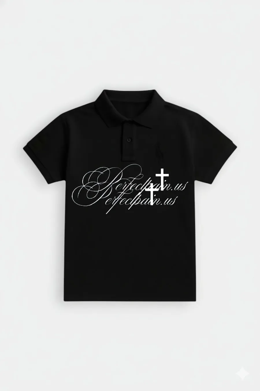 Polo de Calligraphie Urbain - Design Oversize Vintage 2000 - 5