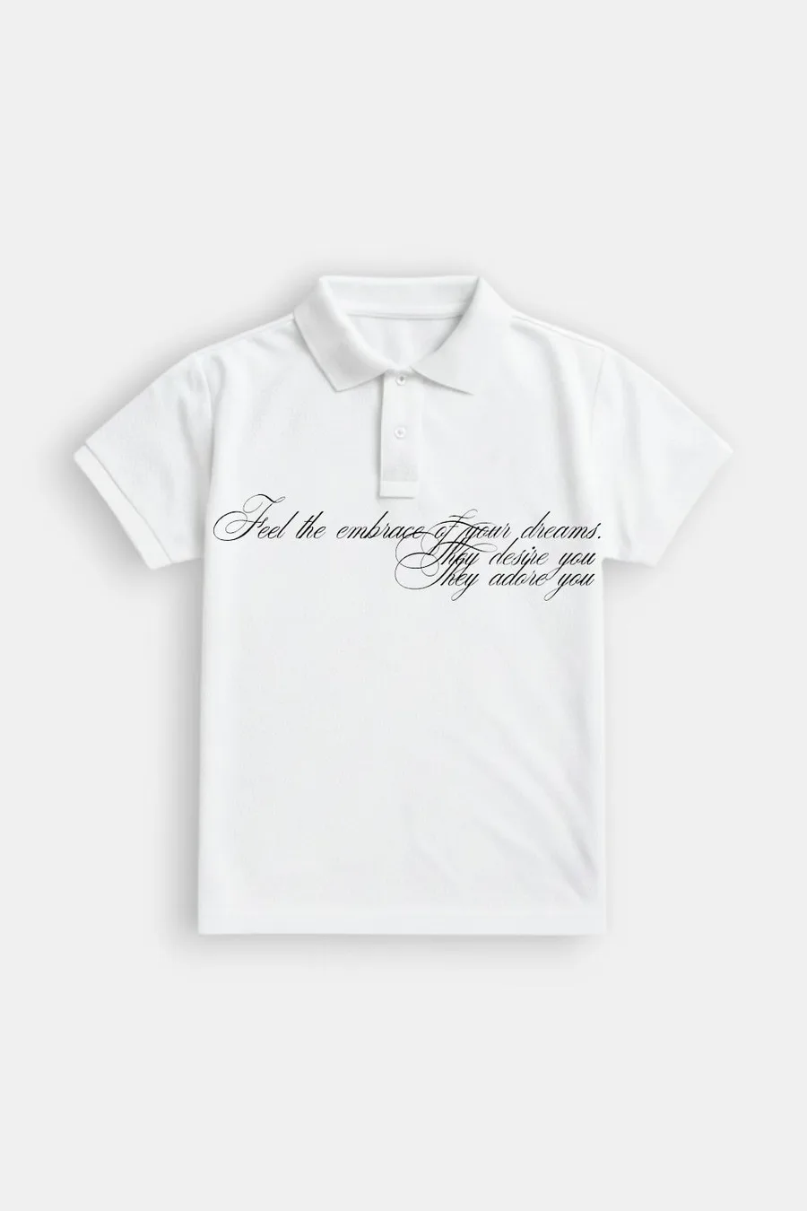 Polo de Calligraphie Urbain - Design Oversize Vintage 2000 - 3