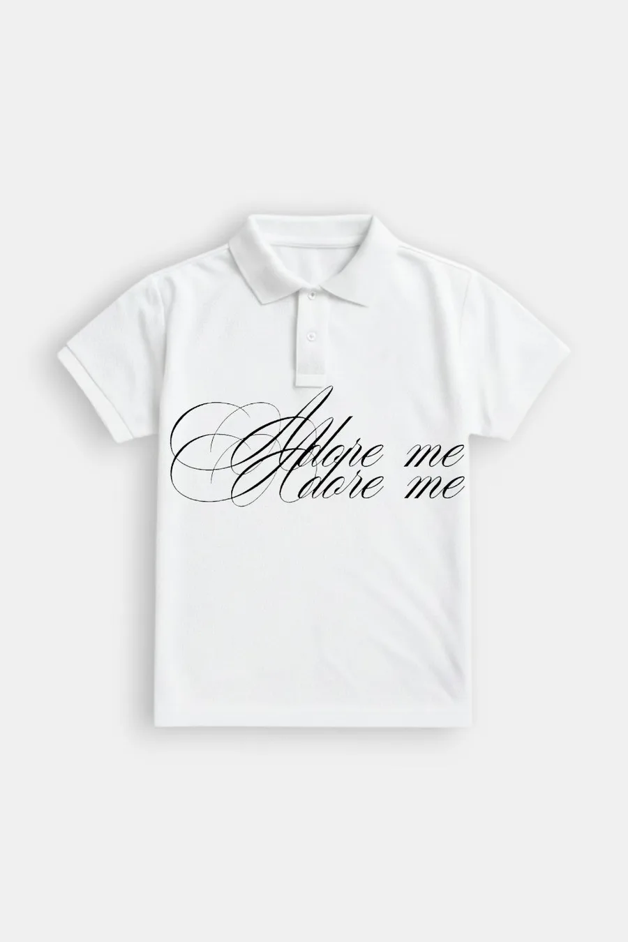 Polo de Calligraphie Urbain - Design Oversize Vintage 2000 - 4