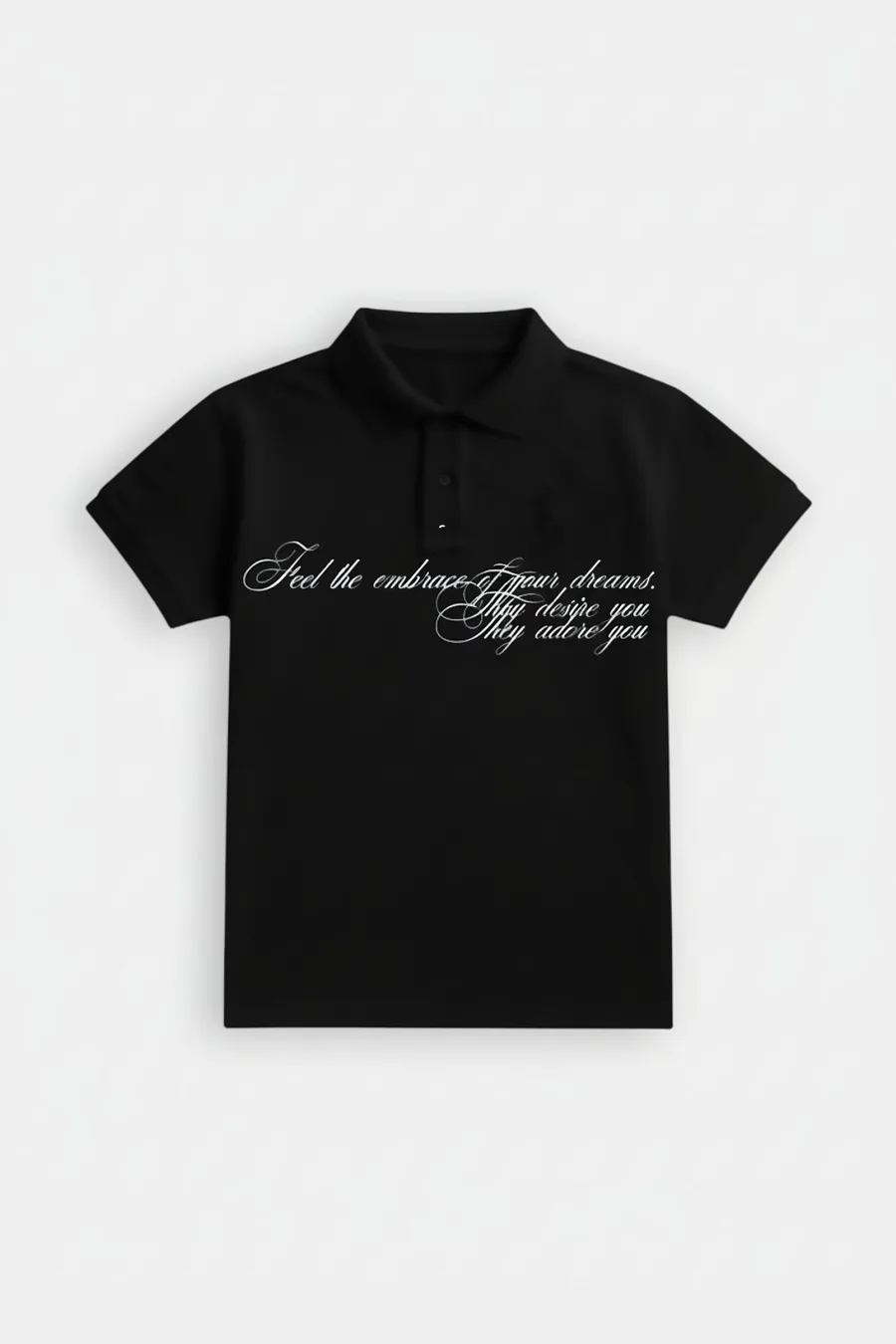 Polo de Calligraphie Urbain - Design Oversize Vintage 2000 - 6