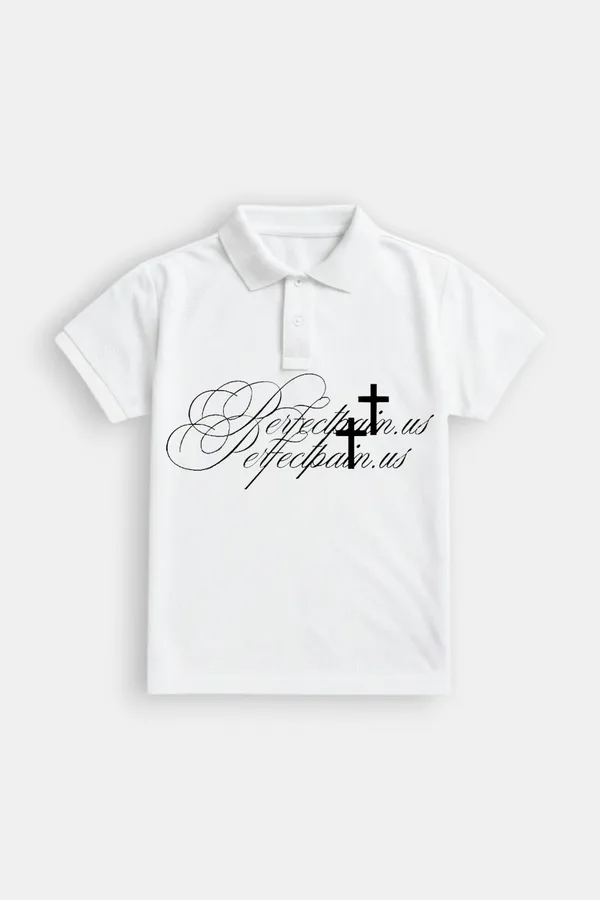 Polo de Calligraphie Urbain - Design Oversize Vintage 2000