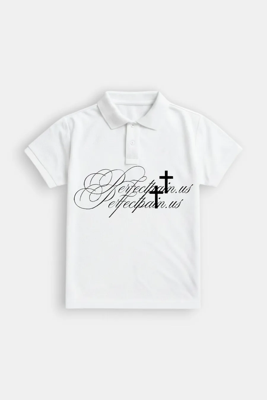 Polo de Calligraphie Urbain - Design Oversize Vintage 2000