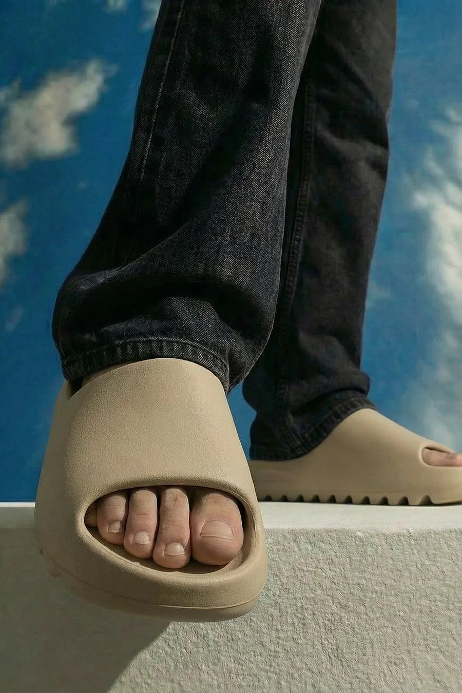 Slide marron - Chaussure polyvalente pour tenues streetwear Y2K - 4