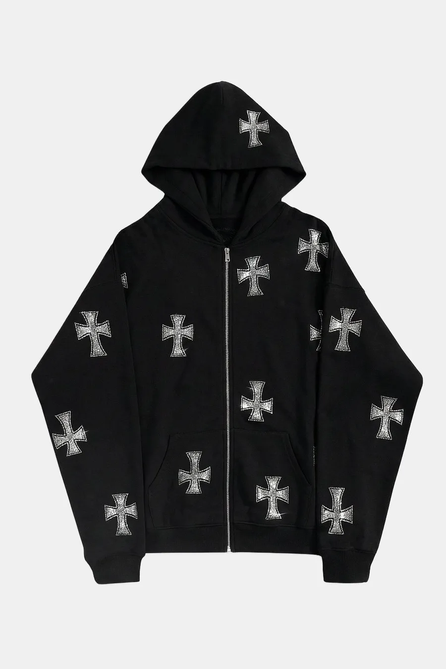 Sweat croix strass - 3