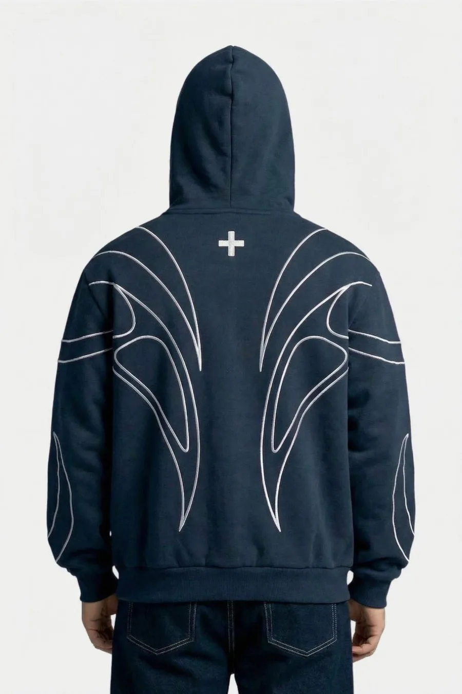 Sweat Cyber Y2K Réinventé : Esthétique Urbaine Futuriste - 4