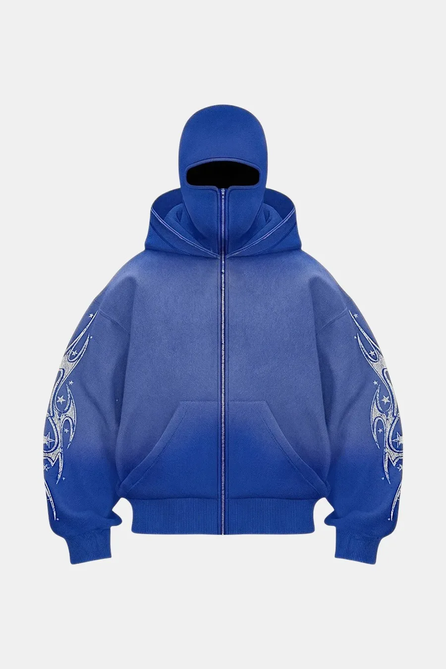 Sweat-Shirt Double Capuche Y2K Urbain - Coupe Oversize & Design Mode 2000s - 4