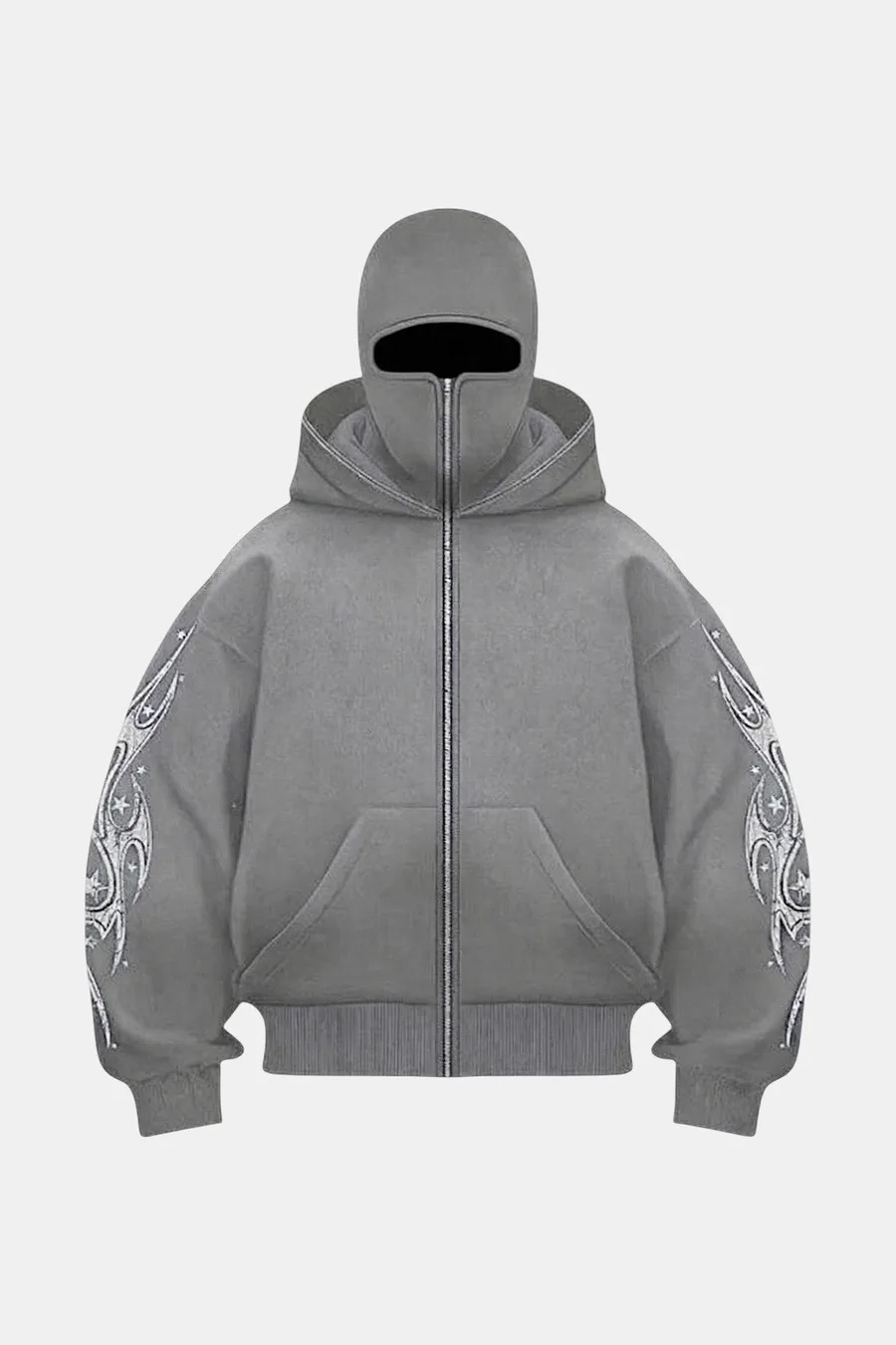 Sweat-Shirt Double Capuche Y2K Urbain - Coupe Oversize & Design Mode 2000s - 3