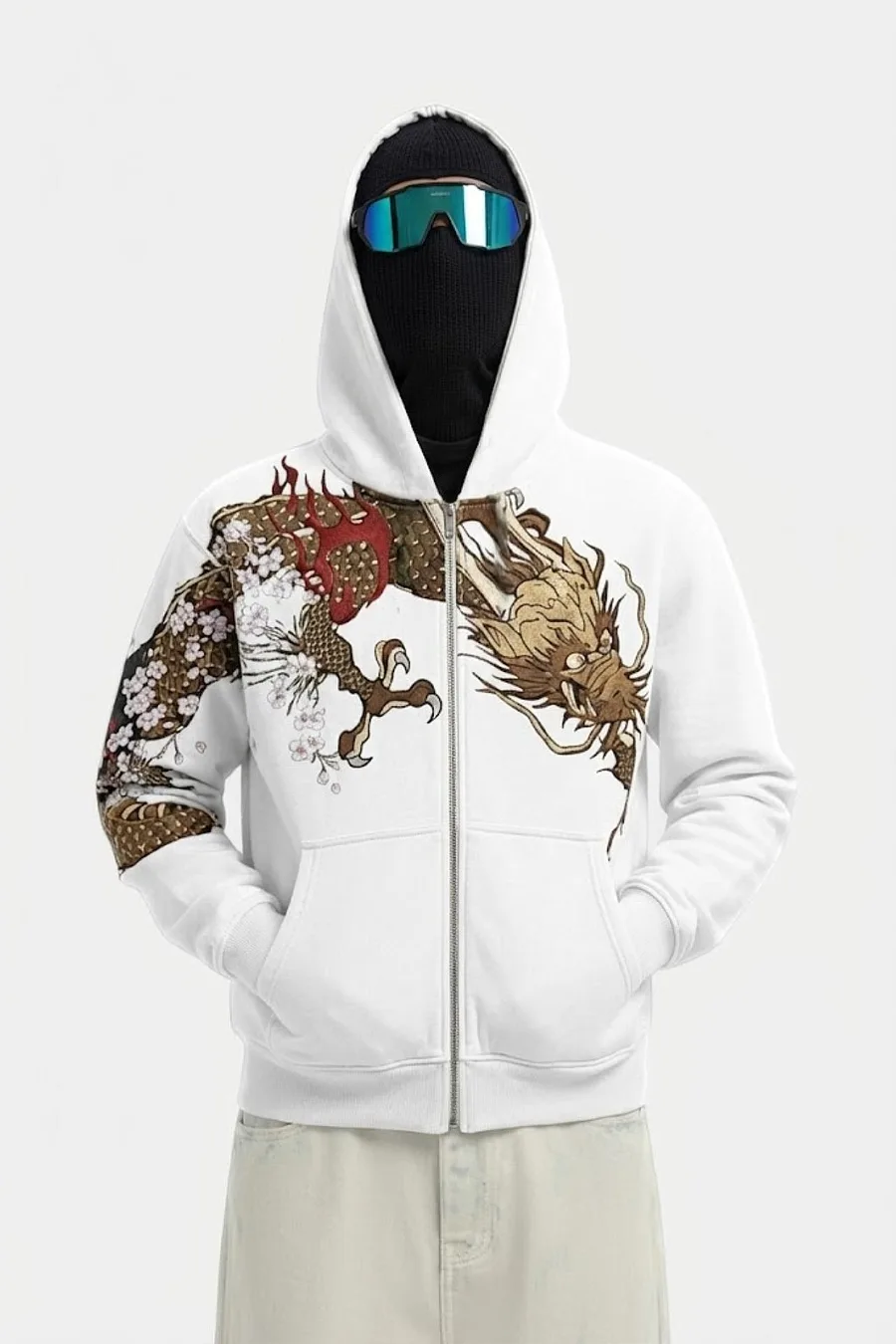 Sweat Dragon Graphique Oversize - Unisexe - Qualité Premium - 4