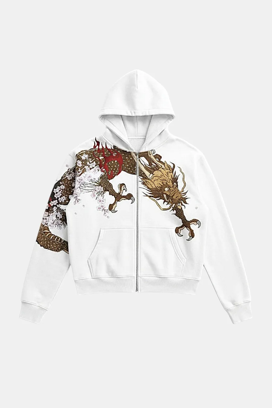 Sweat Dragon Graphique Oversize - Unisexe - Qualité Premium
